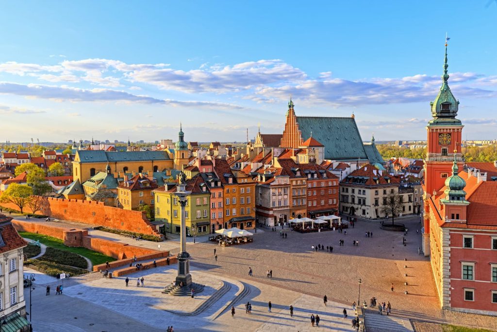 top view old city warsaw shutterstock 584292832 1024x683 - Employer of Record (EOR) in Poland